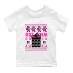 Nike KD 4 Retro Aunt Pearl shirts to match jordans Got'em Santa sneaker match tees Nike KD 4 Aunt Pearl match shoes to clothes SNRT Sneaker Tees Youth Baby White 2 tee