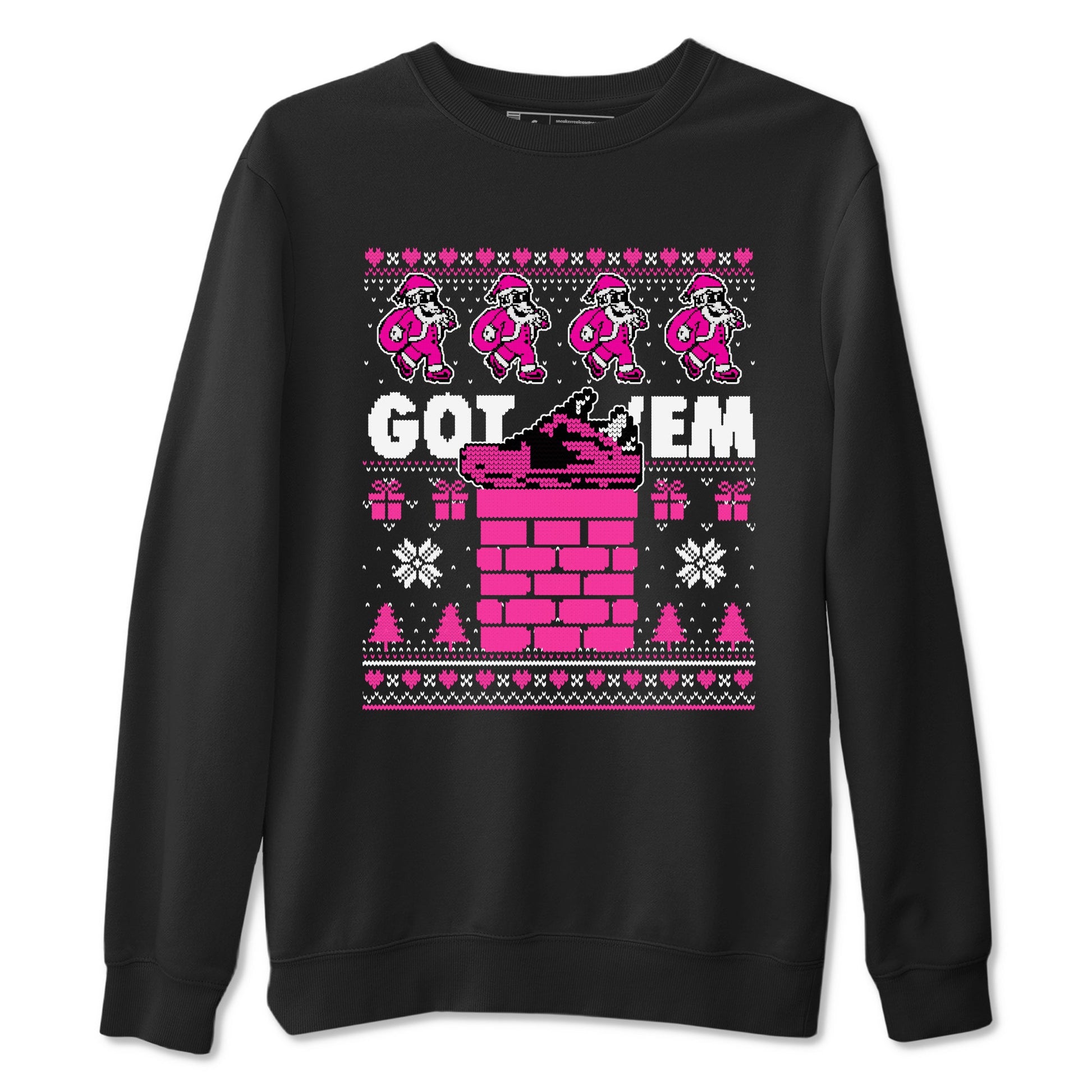 Nike KD 4 Retro Aunt Pearl shirts to match jordans Got'em Santa sneaker match tees Nike KD 4 Aunt Pearl match shoes to clothes SNRT Sneaker Tees unisex cotton Black 2 shirts