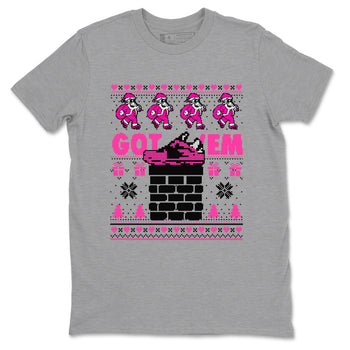 Nike KD 4 Retro Aunt Pearl shirts to match jordans Got'em Santa sneaker match tees Nike KD 4 Aunt Pearl match shoes to clothes SNRT Sneaker Tees unisex cotton Heather Grey 2 shirts
