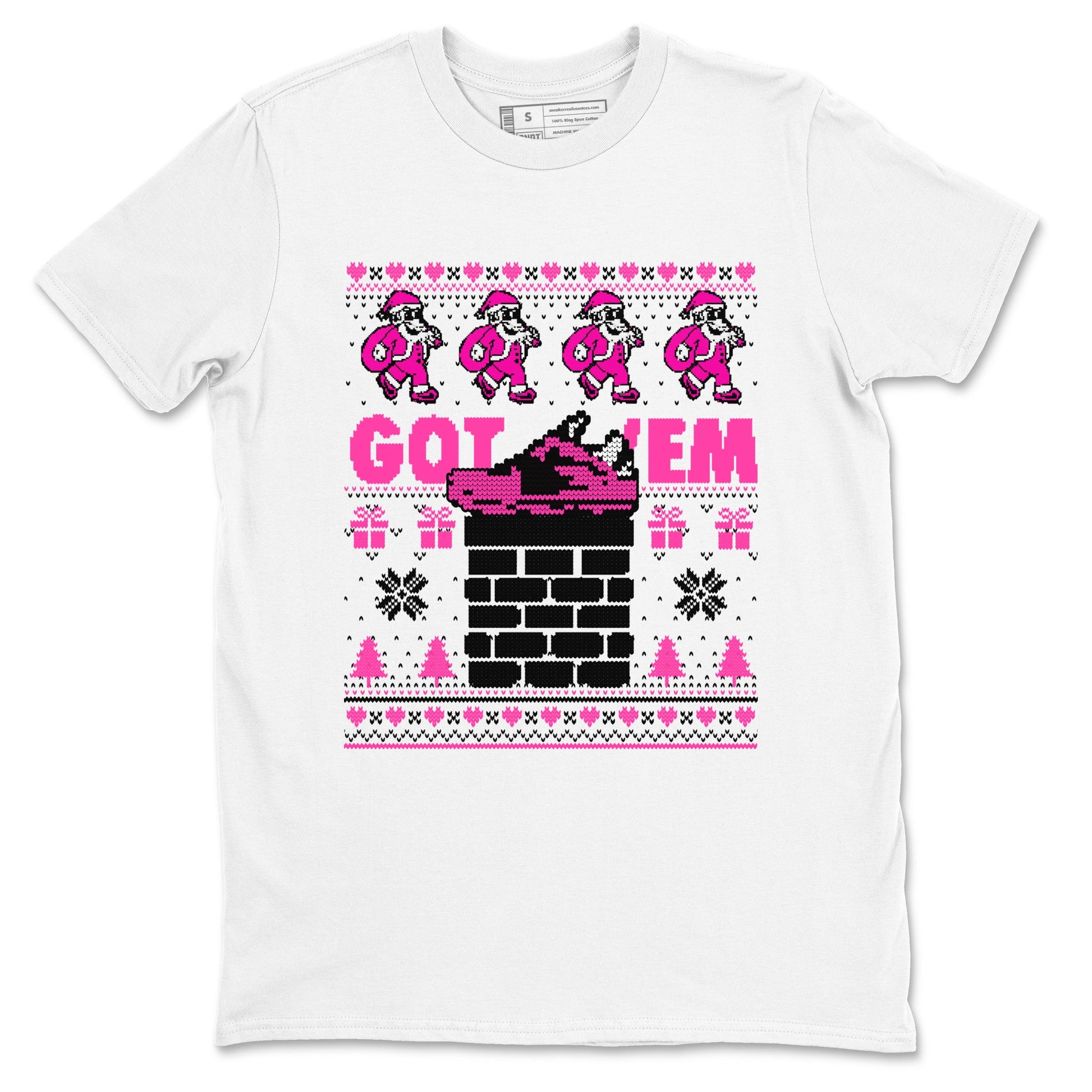 Nike KD 4 Retro Aunt Pearl shirts to match jordans Got'em Santa sneaker match tees Nike KD 4 Aunt Pearl match shoes to clothes SNRT Sneaker Tees unisex cotton White 2 shirts