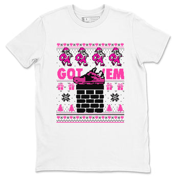 Nike KD 4 Retro Aunt Pearl shirts to match jordans Got'em Santa sneaker match tees Nike KD 4 Aunt Pearl match shoes to clothes SNRT Sneaker Tees unisex cotton White 2 shirts