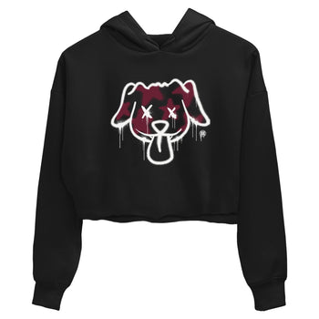 Air Jordan 1 High OG Metallic Burgundy shirts to match jordans Graffiti Dog sneaker match tees Air Jordan 1 Metallic Burgundy SNRT Sneaker Tees streetwear brand Black 2 crop tee