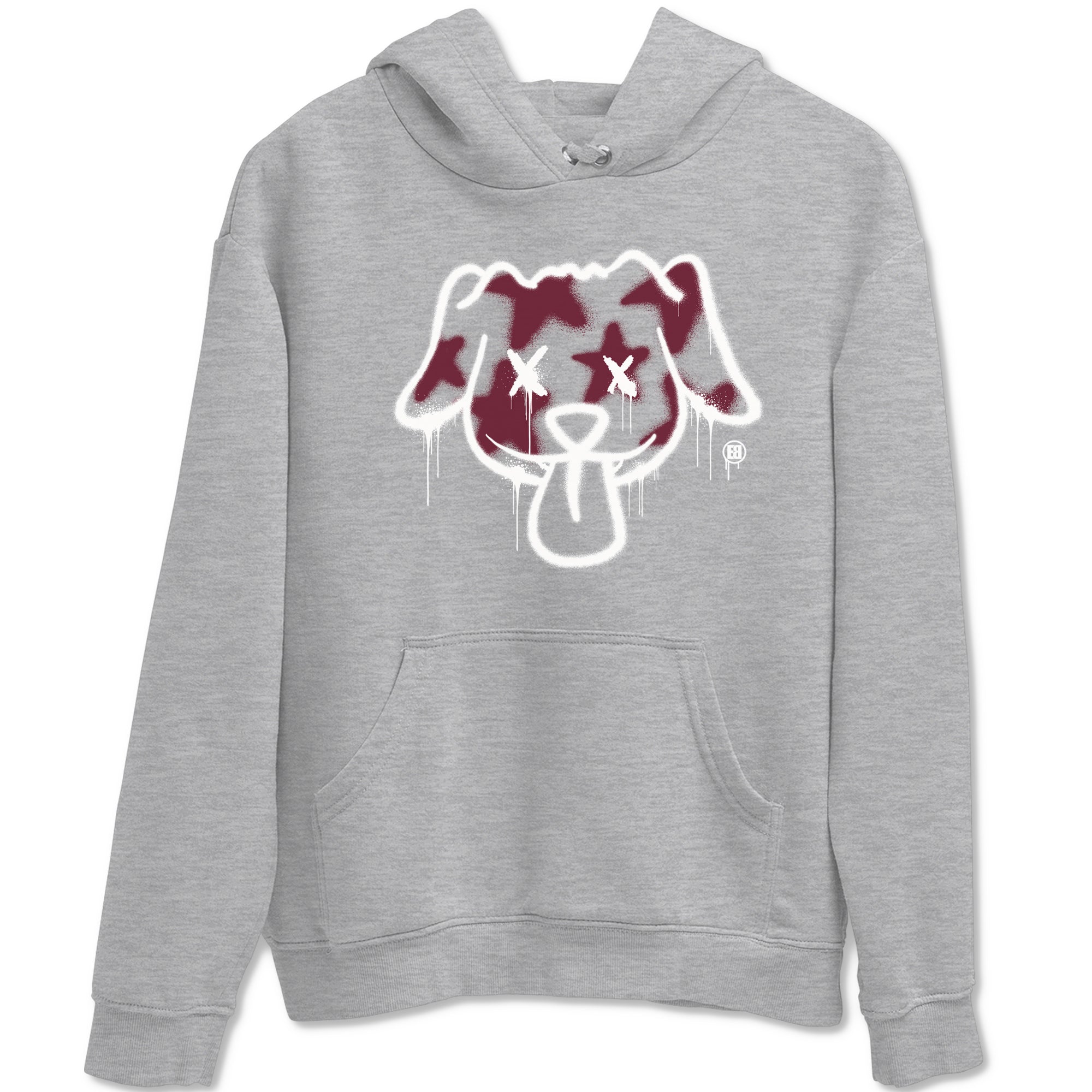 Air Jordan 1 High OG Metallic Burgundy shirts to match jordans Graffiti Dog sneaker match tees Air Jordan 1 Metallic Burgundy SNRT Sneaker Tees streetwear brand Heather Grey 2 unisex cotton tee