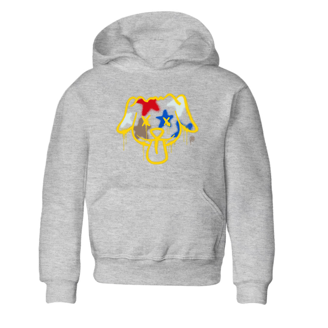 AJ1 Travis Scott Canary shirt to match jordans Graffiti Dog sneaker tees Air Jordan 1 Travis Scott Canary SNRT sneaker release tees baby toddler Heather Grey 2 cotton Shirt