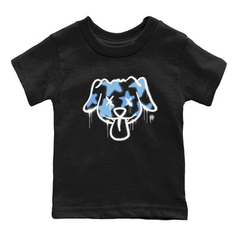 11s Legend Blue shirts to match jordans Graffiti Dog sneaker match tees Air Jordan 11 Legend Blue match shoes to clothes SNRT Sneaker Tees Youth Baby Black 2 tee