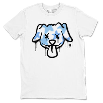 11s Legend Blue shirts to match jordans Graffiti Dog sneaker match tees Air Jordan 11 Legend Blue match shoes to clothes SNRT Sneaker Tees unisex cotton White 2 shirts