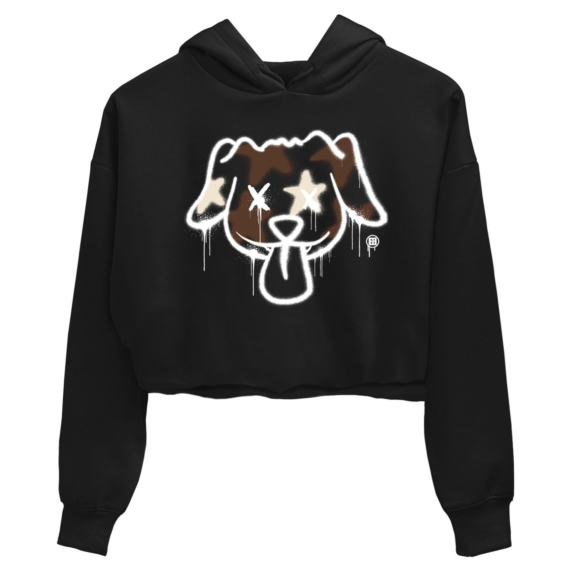 AJ12 Baroque Brown shirts to match jordans Graffiti dog best t shirts to wear with jordans SoleFly x Jordan 12 Baroque Brown match shoes to clothes SNRT Sneaker Tees unisex cotton Black 2 crop tee