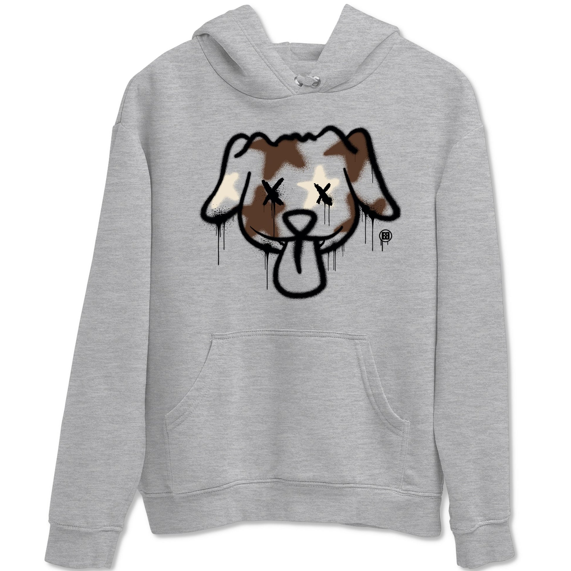 AJ12 Baroque Brown shirts to match jordans Graffiti dog best t shirts to wear with jordans SoleFly x Jordan 12 Baroque Brown match shoes to clothes SNRT Sneaker Tees unisex cotton Heather Grey 2 shirts
