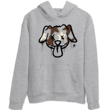 AJ12 Baroque Brown shirts to match jordans Graffiti dog best t shirts to wear with jordans SoleFly x Jordan 12 Baroque Brown match shoes to clothes SNRT Sneaker Tees unisex cotton Heather Grey 2 shirts