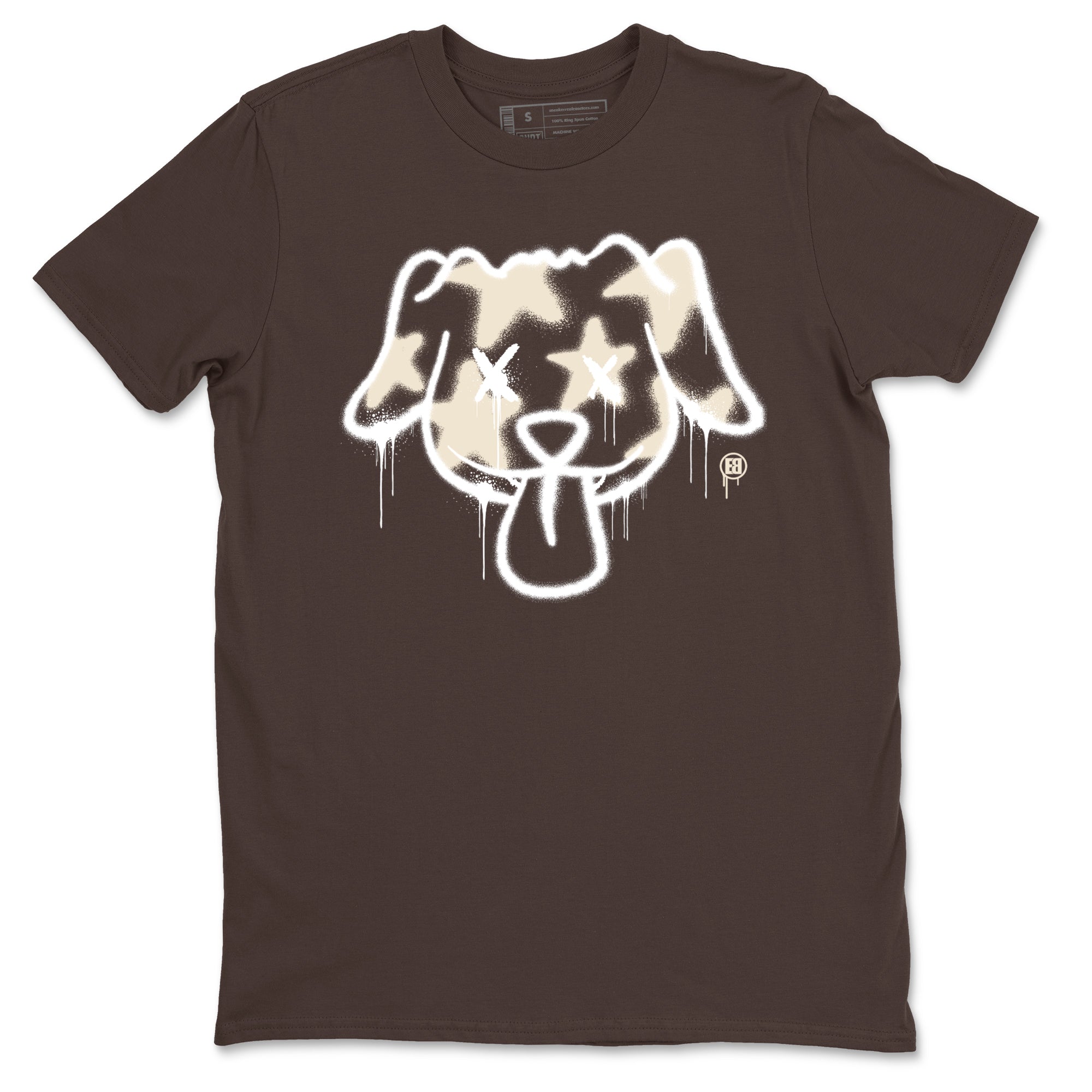 AJ12 Baroque Brown shirts to match jordans Graffiti dog best t shirts to wear with jordans SoleFly x Jordan 12 Baroque Brown match shoes to clothes SNRT Sneaker Tees unisex cotton Dark Chocolate 2 shirts