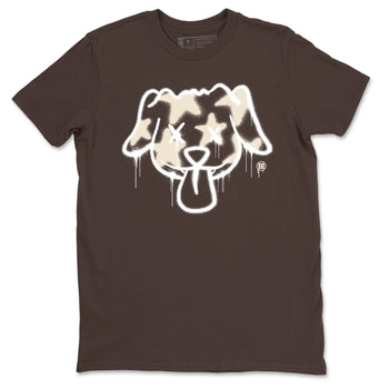 AJ12 Baroque Brown shirts to match jordans Graffiti dog best t shirts to wear with jordans SoleFly x Jordan 12 Baroque Brown match shoes to clothes SNRT Sneaker Tees unisex cotton Dark Chocolate 2 shirts