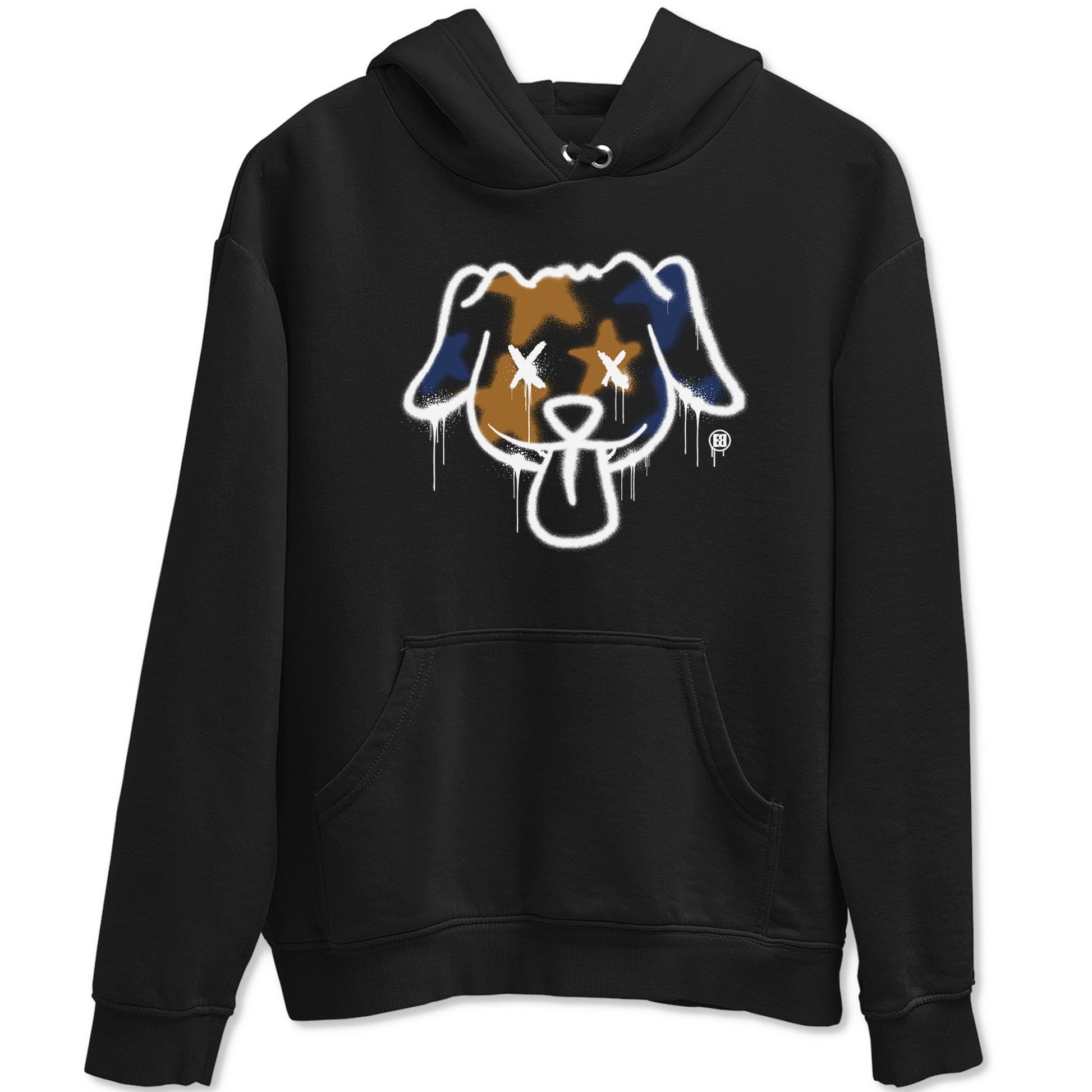 Air Jordan 13 Midnight Navy shirts to match jordans Graffiti Dog sneaker match tees 13 Midnight Navy SNRT Sneaker Release Tees unisex cotton Black 2 crew neck shirts