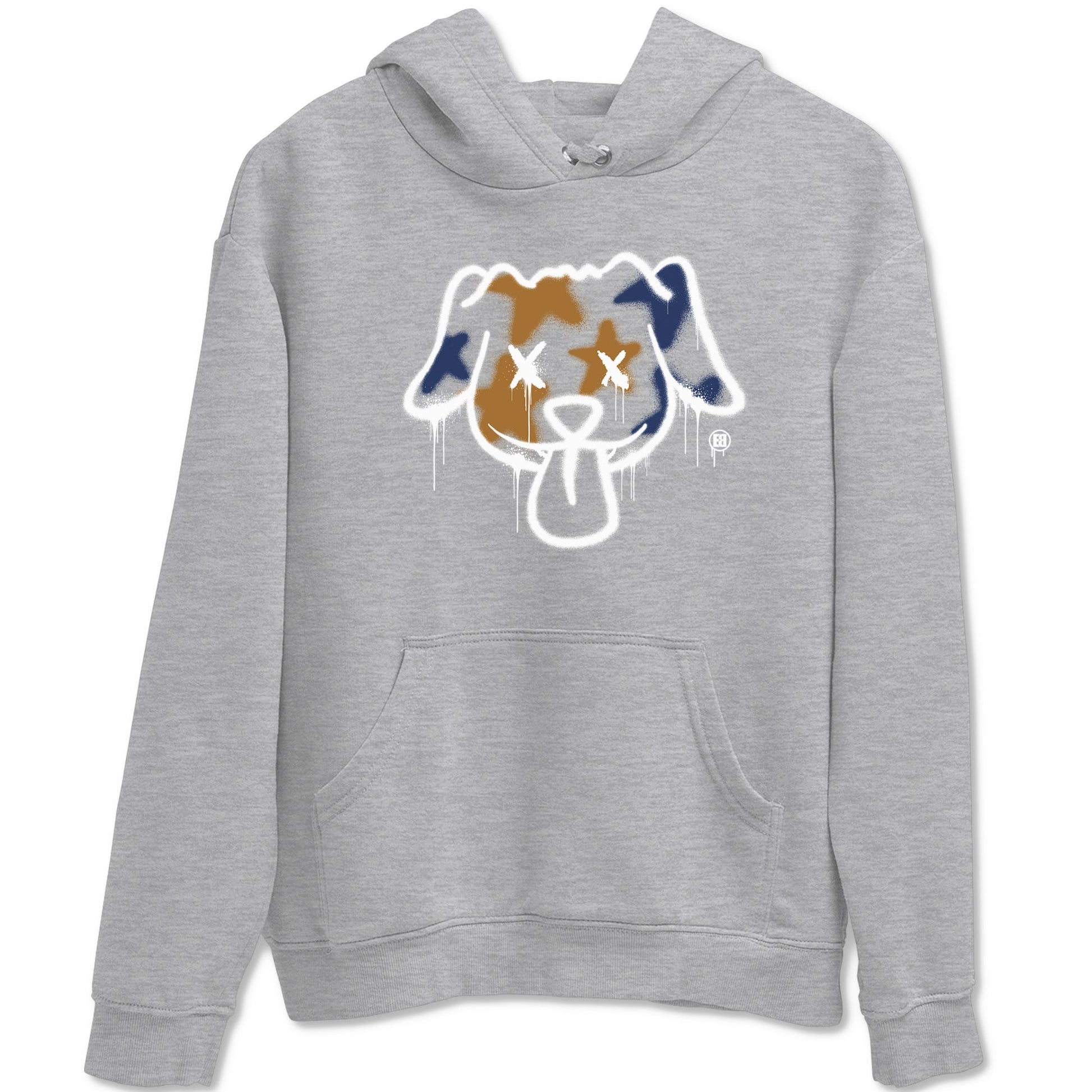 Air Jordan 13 Midnight Navy shirts to match jordans Graffiti Dog sneaker match tees 13 Midnight Navy SNRT Sneaker Release Tees unisex cotton Heather Grey 2 crew neck shirts