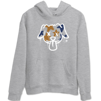 Air Jordan 13 Midnight Navy shirts to match jordans Graffiti Dog sneaker match tees 13 Midnight Navy SNRT Sneaker Release Tees unisex cotton Heather Grey 2 crew neck shirts