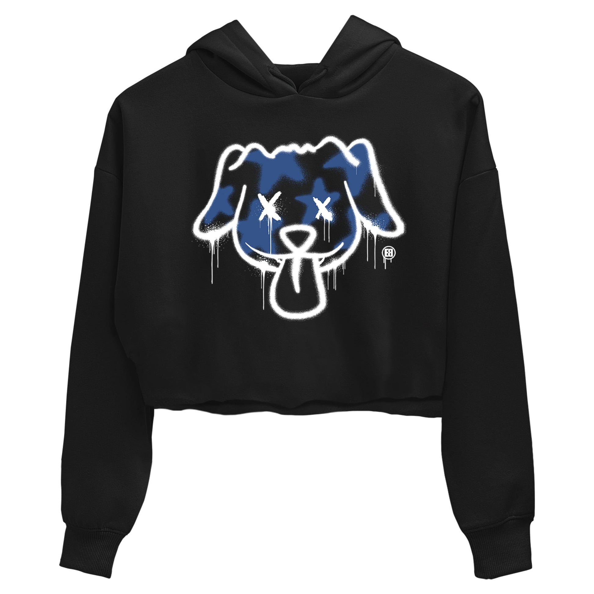 A Ma Maniere Air Jordan 3 Diffused Blue shirts to match jordans Graffiti Dog graphic tee Jordan 3 For The Love best t-shirts to wear with jordans SNRT Sneaker Tees unisex cotton Black 2 crop tee