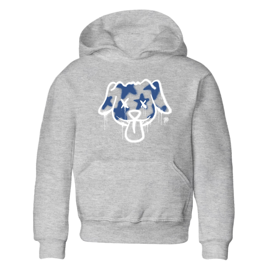 A Ma Maniere Air Jordan 3 Diffused Blue shirts to match jordans Graffiti Dog graphic tee Jordan 3 For The Love best t-shirts to wear with jordans SNRT Sneaker Tees Youth Baby Heather Grey 2 tee