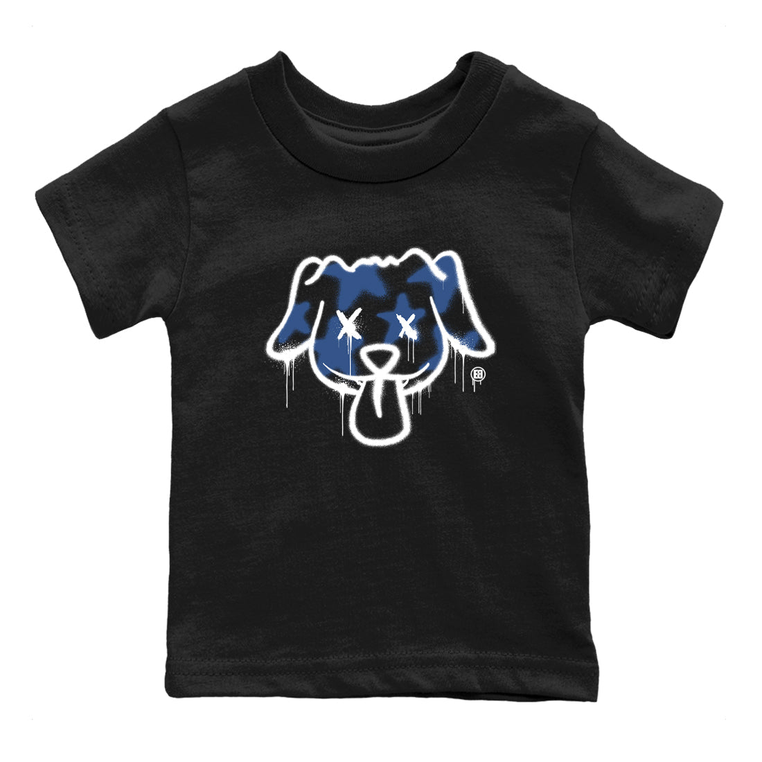 A Ma Maniere Air Jordan 3 Diffused Blue shirts to match jordans Graffiti Dog graphic tee Jordan 3 For The Love best t-shirts to wear with jordans SNRT Sneaker Tees Youth Baby Black 2 tee
