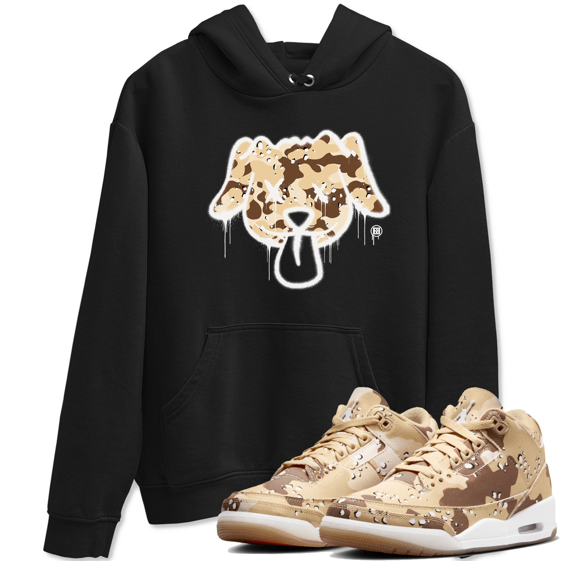 WNBA x Air Jordan 3 “Desert Camo” shirts to match jordans Graffiti Dog sneaker match tees Air Jordan 3 Desert Camo SNRT Sneaker Release Tees Clothing Sneakerhead ShirtsBlack 1 unisex cotton tee