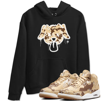 WNBA x Air Jordan 3 “Desert Camo” shirts to match jordans Graffiti Dog sneaker match tees Air Jordan 3 Desert Camo SNRT Sneaker Release Tees Clothing Sneakerhead ShirtsBlack 1 unisex cotton tee