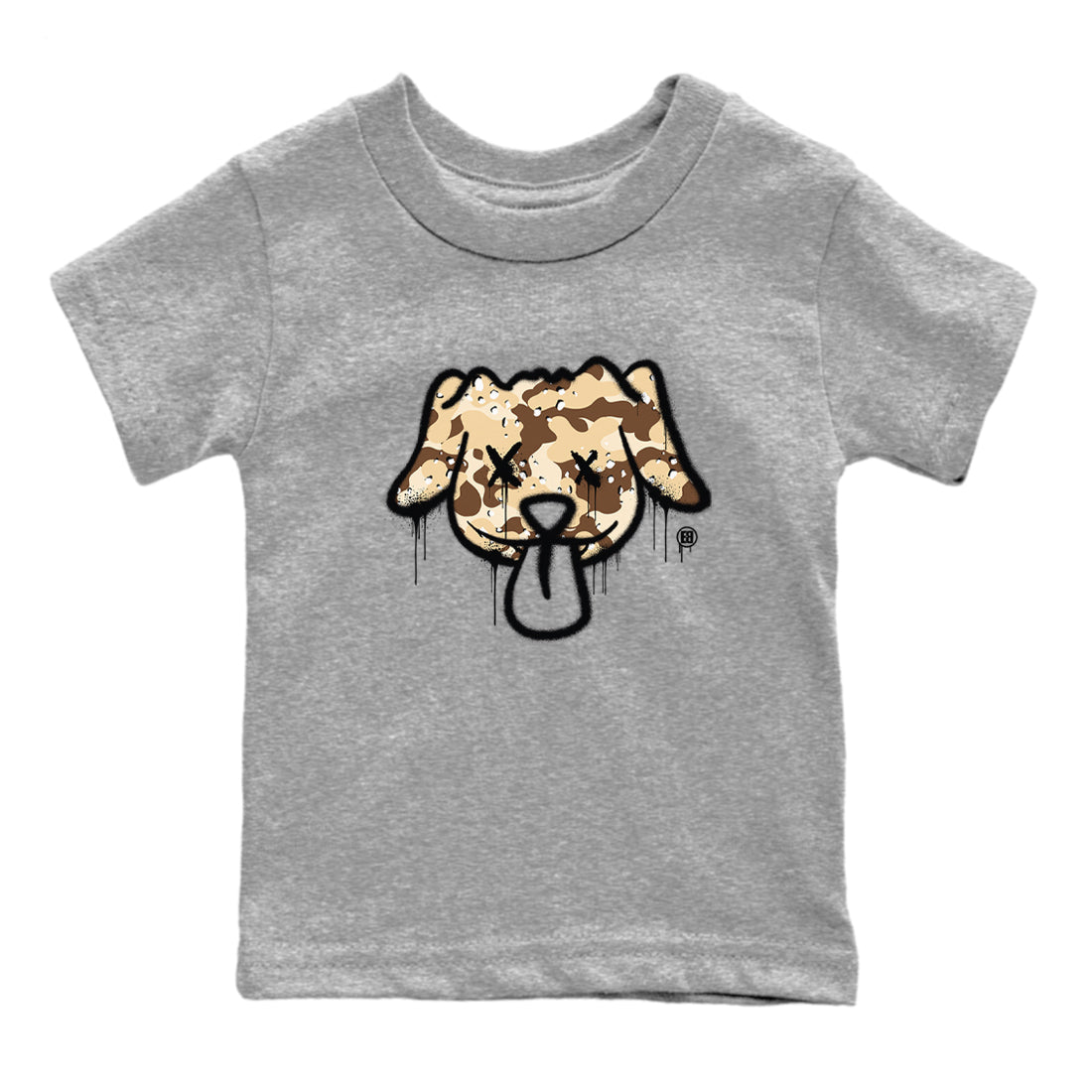 WNBA x Air Jordan 3 “Desert Camo” shirts to match jordans Graffiti Dog sneaker match tees Air Jordan 3 Desert Camo SNRT Sneaker Release Tees Clothing Sneakerhead ShirtsBaby and Youth Heather Grey 2 cotton tee