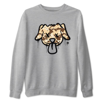 WNBA x Air Jordan 3 “Desert Camo” shirts to match jordans Graffiti Dog sneaker match tees Air Jordan 3 Desert Camo SNRT Sneaker Release Tees Clothing Sneakerhead ShirtsHeather Grey 2 unisex cotton tee