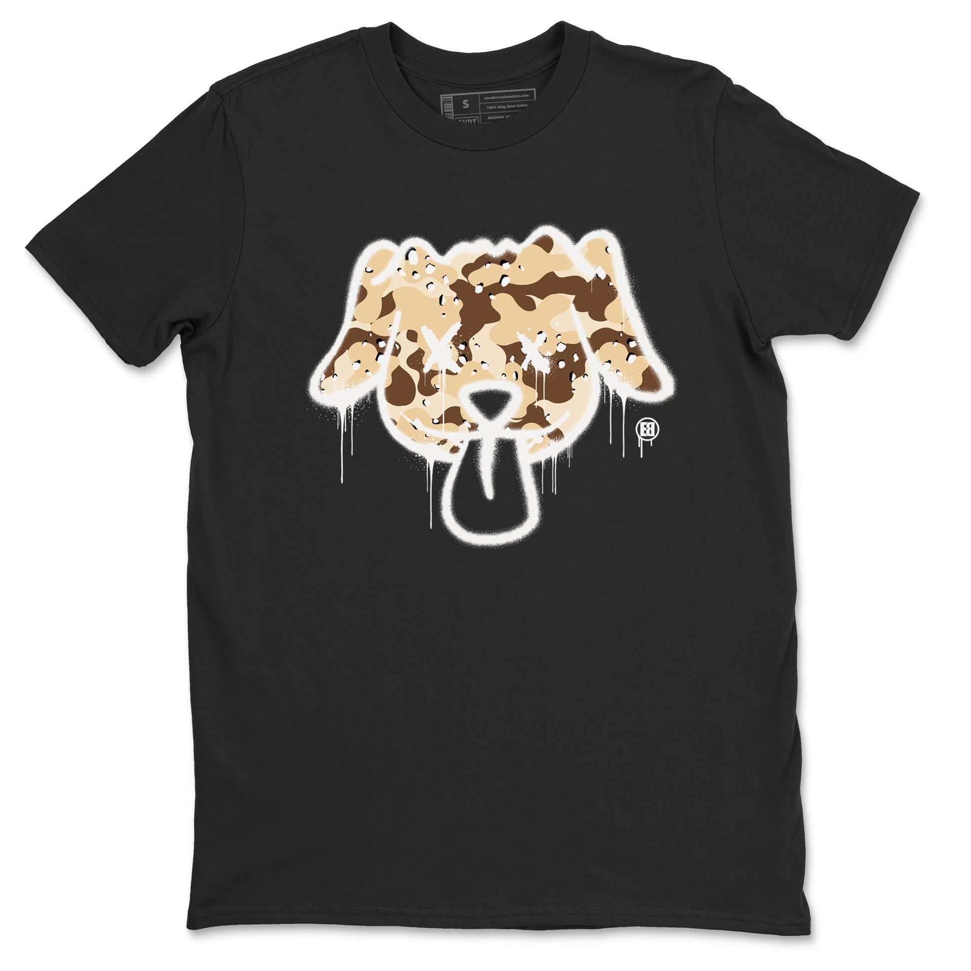 WNBA x Air Jordan 3 “Desert Camo” shirts to match jordans Graffiti Dog sneaker match tees Air Jordan 3 Desert Camo SNRT Sneaker Release Tees Clothing Sneakerhead ShirtsBlack 2 unisex cotton tee