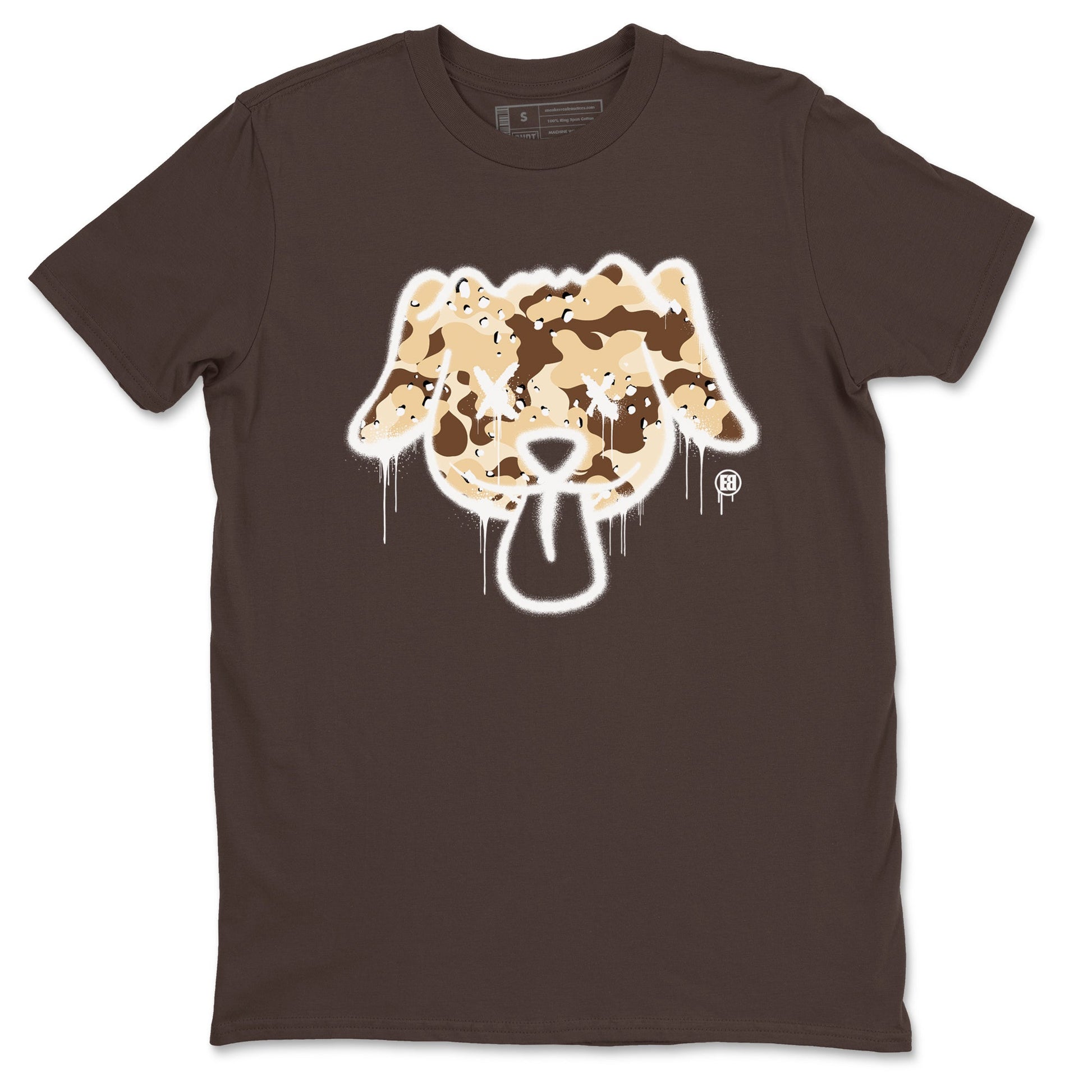WNBA x Air Jordan 3 “Desert Camo” shirts to match jordans Graffiti Dog sneaker match tees Air Jordan 3 Desert Camo SNRT Sneaker Release Tees Clothing Sneakerhead ShirtsDark Chocolate 2 unisex cotton tee