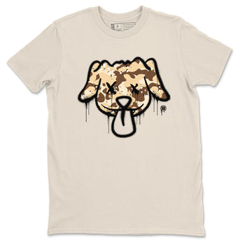 WNBA x Air Jordan 3 “Desert Camo” shirts to match jordans Graffiti Dog sneaker match tees Air Jordan 3 Desert Camo SNRT Sneaker Release Tees Clothing Sneakerhead ShirtsNatural 2 unisex cotton tee
