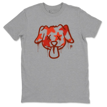 4s Nigel Sylvesterto match jordans Graffiti Dog best t shirts to wear with jordans Nigel Sylvester x Air Jordan 4 Brick by Brick match shoes to clothes SNRT Sneaker Tees unisex cotton Heather Grey 2 shirts