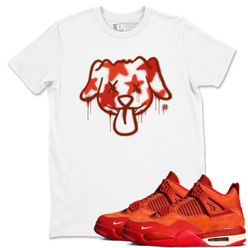 4s Nigel Sylvesterto match jordans Graffiti Dog best t shirts to wear with jordans Nigel Sylvester x Air Jordan 4 Brick by Brick match shoes to clothes SNRT Sneaker Tees unisex cotton White 1 shirts