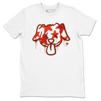 4s Nigel Sylvesterto match jordans Graffiti Dog best t shirts to wear with jordans Nigel Sylvester x Air Jordan 4 Brick by Brick match shoes to clothes SNRT Sneaker Tees unisex cotton White 2 shirts