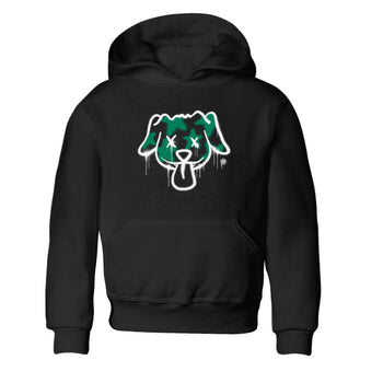 4s Oxidized Green shirts to match jordans Graffiti Dog sneaker match tees Air Jordan 4 Oxidized Green SNRT Sneaker Tees streetwear brand Baby and Youth Black 2 cotton tee