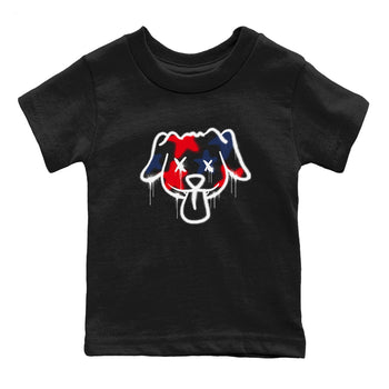 6s White And Midnight Navy shirts to match jordans Graffiti Dog sneaker match tees Air Jordan 6 White And Midnight Navy SNRT Sneaker Tees streetwear brand Baby and Youth Black 2 cotton tee