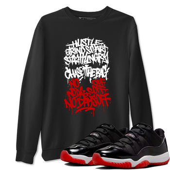 Air Jordan 11 Low Bred sneaker match tee Graffiti Scream sneaker match tees Air Jordan 11 Bred best t-shirts to match jordans SNRT Sneaker Tees unisex cotton Black 1 shirts