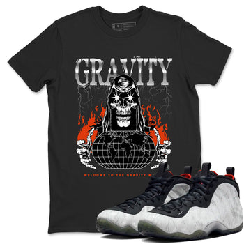 Foams One Jin shirts to match jordans Gravity sneaker match tees Air Foamposite One Jin match shoes to clothes SNRT Sneaker Tees unisex cotton Black 1 shirts