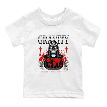 AJ1 Black Toe Reimagined shirts to match jordans Gravity sneaker match tees Air Jordan 1 Black Toe Reimagined SNRT Sneaker Tees streetwear brand Baby and Youth White 2 cotton tee