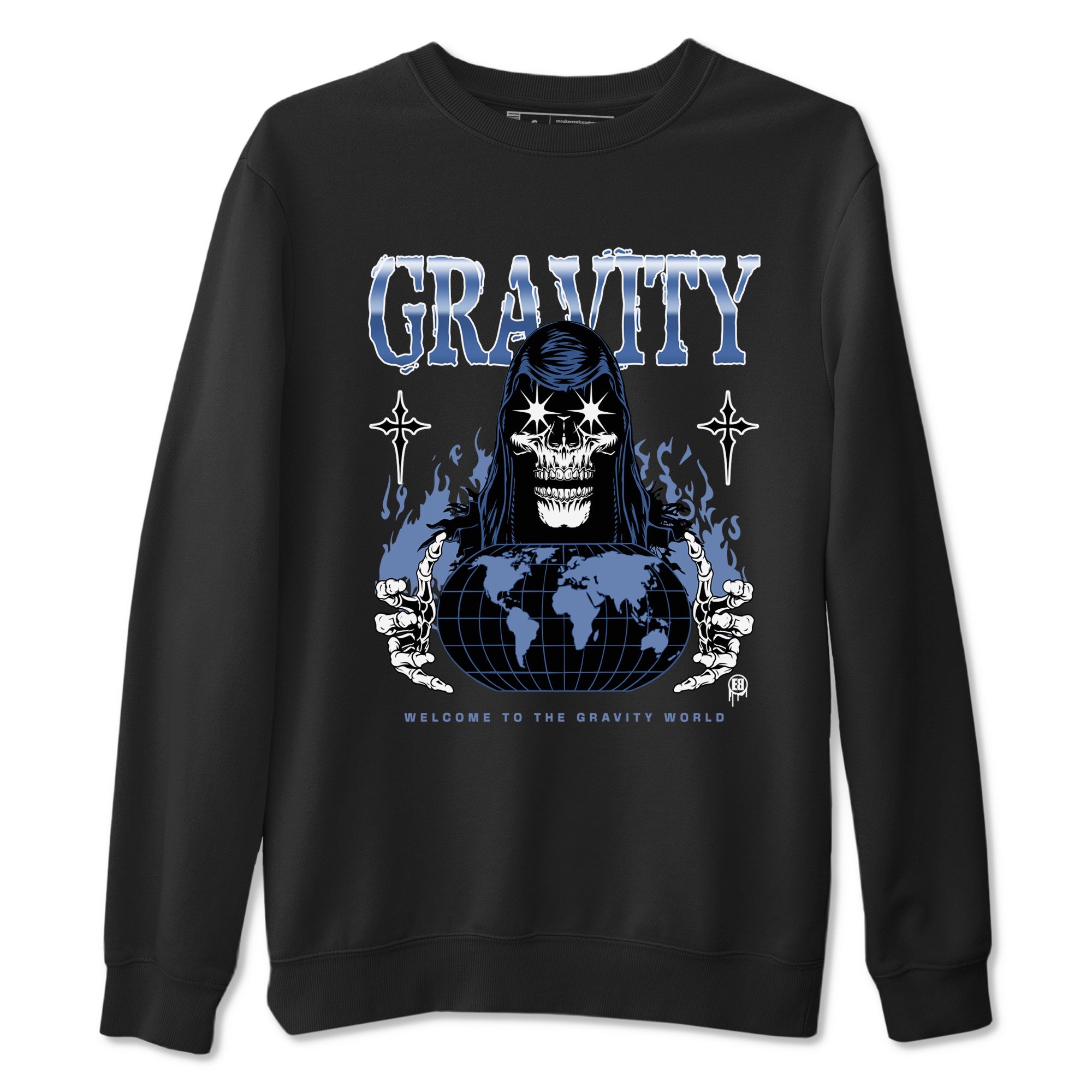AJ11 Diffused Blue shirts to match jordans Gravity sneaker match tees Air Jordan 11 Diffused Blue SNRT Sneaker Tees streetwear brand Black 2 unisex cotton tee