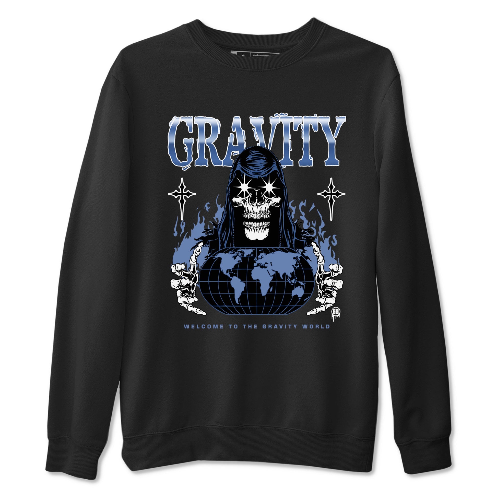AJ11 Diffused Blue shirts to match jordans Gravity sneaker match tees Air Jordan 11 Diffused Blue SNRT Sneaker Tees streetwear brand Black 2 unisex cotton tee