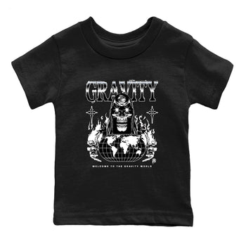 4s White Thunder shirts to match jordans Gravity sneaker match tees Air Jordan 4 White Thunder SNRT Sneaker Tees streetwear brand Baby and Youth Black 2 cotton tee