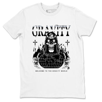 4s White Thunder shirts to match jordans Gravity sneaker match tees Air Jordan 4 White Thunder SNRT Sneaker Tees streetwear brand White 2 unisex cotton tee