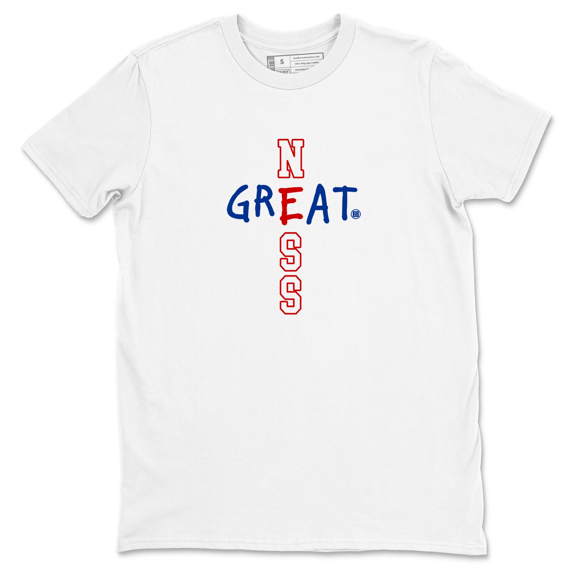 Sneaker Threads – Sneaker Tees To Match Air Jordan 11 Rare Air – Greatness Graphic Tee White 2. Perfect for Jordan releases 2025 colorways.