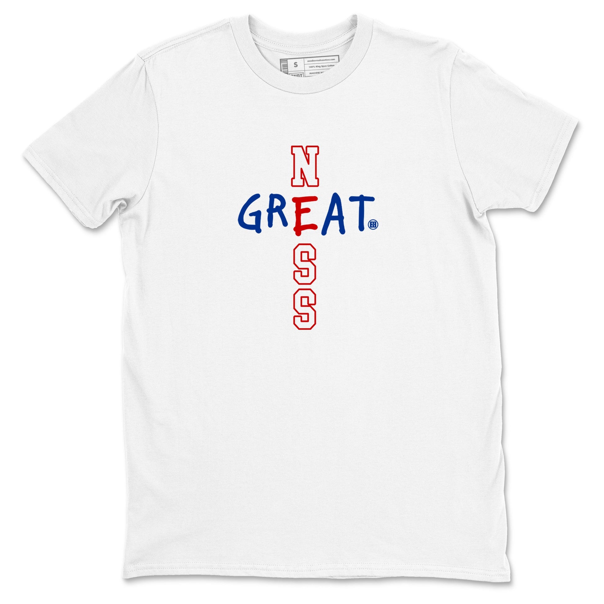 Sneaker Threads – Sneaker Tees To Match Air Jordan 11 Rare Air – Greatness Graphic Tee White 2. Perfect for Jordan releases 2025 colorways.