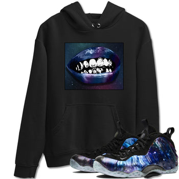 Air Foamposite One Galaxy Shirts To Match Jordans Grillz Lips Sneaker Shirts Air Foamposite 1 Galaxy SNRT Sneaker Release Tees Unisex Cotton Crew Neck Black 1 crew neck shirts