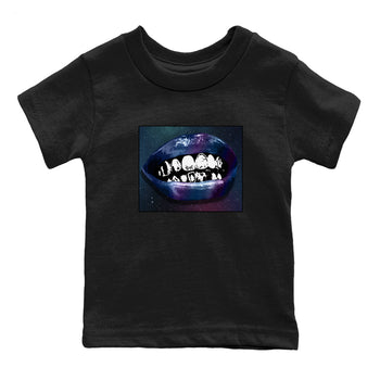 Air Foamposite One Galaxy Shirts To Match Jordans Grillz Lips Sneaker Shirts Air Foamposite 1 Galaxy SNRT Sneaker Release Tees Baby Youth Toddler Black 2 crew neck shirts