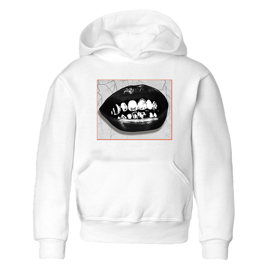 Foams One Jin shirts to match jordans Grillz Lips sneaker match tees Air Foamposite One Jin match shoes to clothes SNRT Sneaker Tees Youth Baby White 2 tee