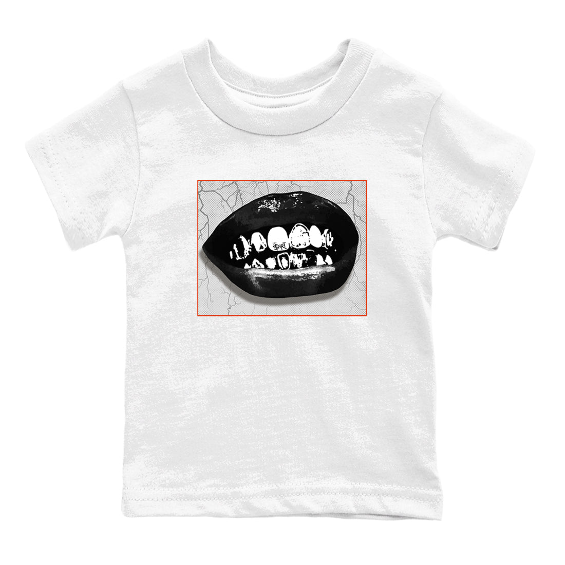 Foams One Jin shirts to match jordans Grillz Lips sneaker match tees Air Foamposite One Jin match shoes to clothes SNRT Sneaker Tees Youth Baby White 2 tee