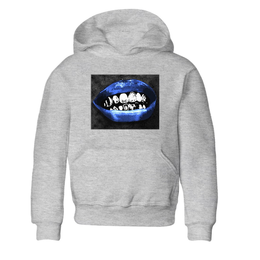 Air Foamposite One Royal shirts to match jordans Grillz Lips sneaker match tees Air Foamposite One Royal SNRT Sneaker Release Tees Youth Baby Heather Grey 2 crew neck shirts