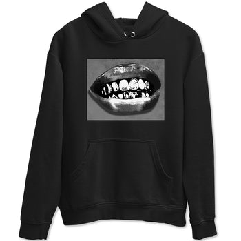 12s Black Wolf Grey shirts to match jordans Grillz Lips sneaker match tees Air Jordan 12 Barons SNRT Sneaker Release Tees unisex cotton Black 2 crew neck shirts