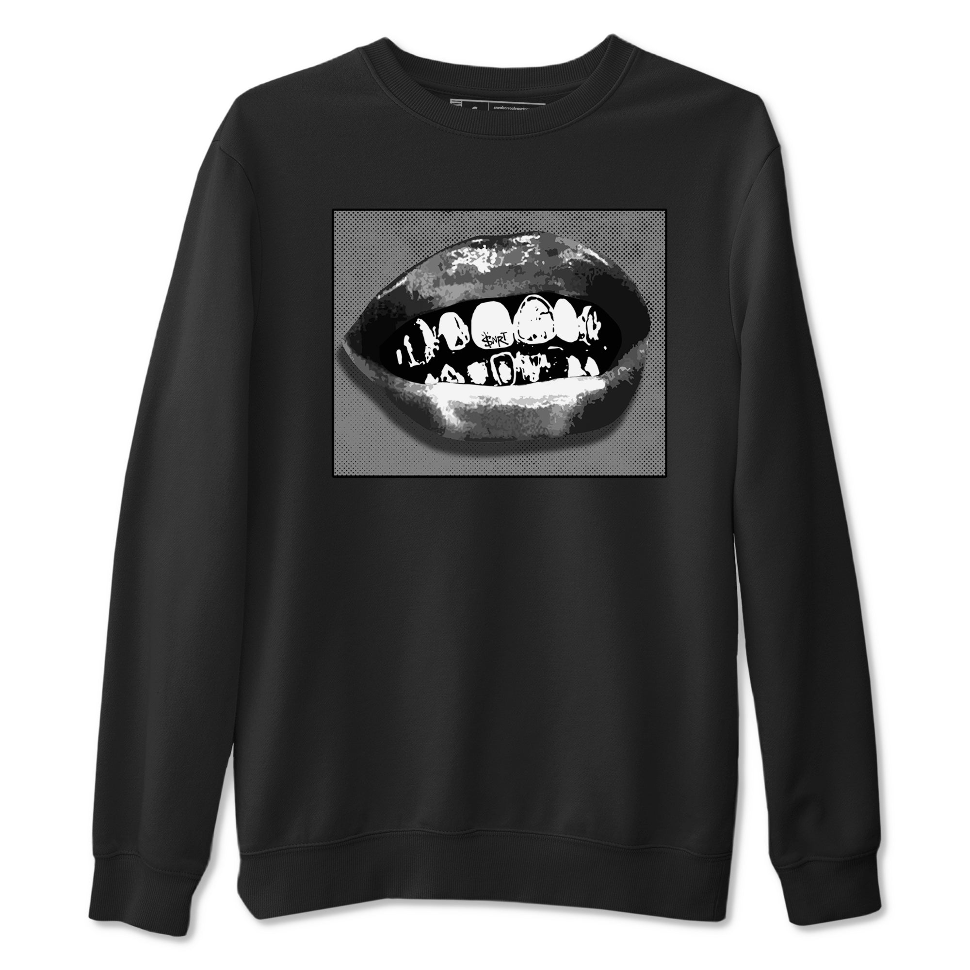 12s Black Wolf Grey shirts to match jordans Grillz Lips sneaker match tees Air Jordan 12 Barons SNRT Sneaker Release Tees unisex cotton Black 2 crew neck shirts