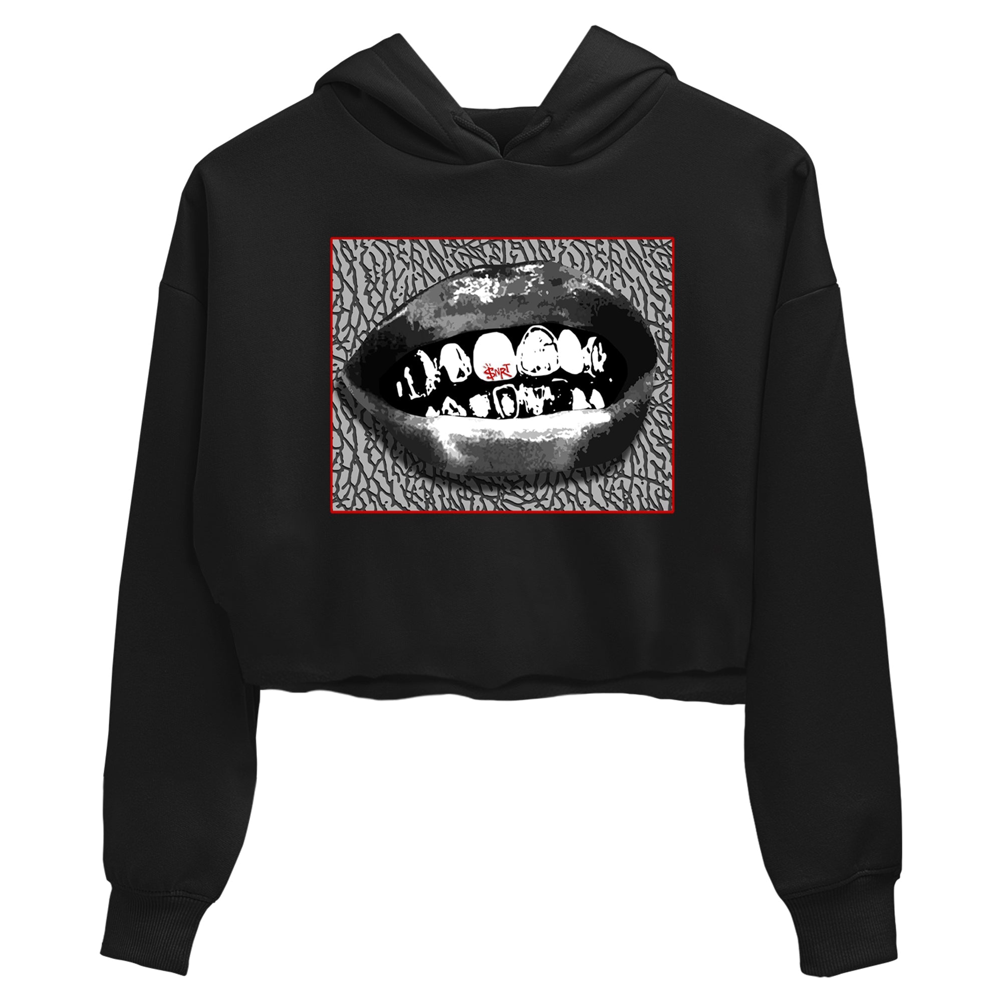 3s Cement Grey shirts to match jordans Grillz Lips sneaker match tees Air Jordan 3 Cement Grey SNRT Sneaker Release Tees unisex cotton Black 2 Crop Shirts